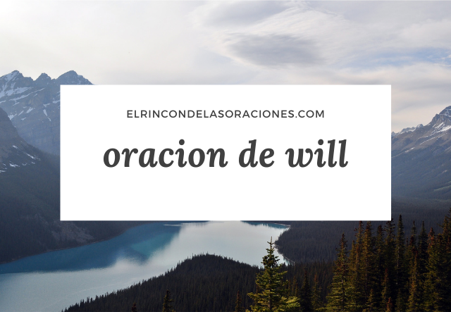 oracion de will