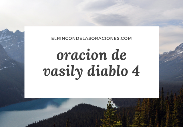 oracion de vasily diablo 4